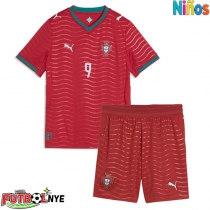 Camiseta Portugal Goncalo Ramos #9 Primera Equipación para niños Mundial 2026 manga corta (+ pantalones cortos)